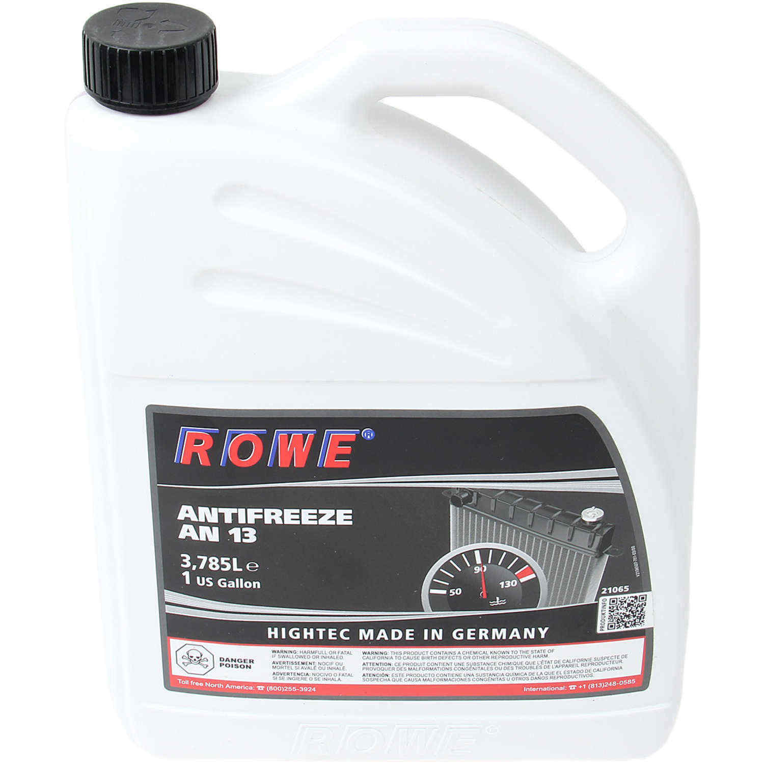 Rowe 21065 0038 99 (Coolant / Antifreeze) Rowe Antifreeze An G13 Gallon