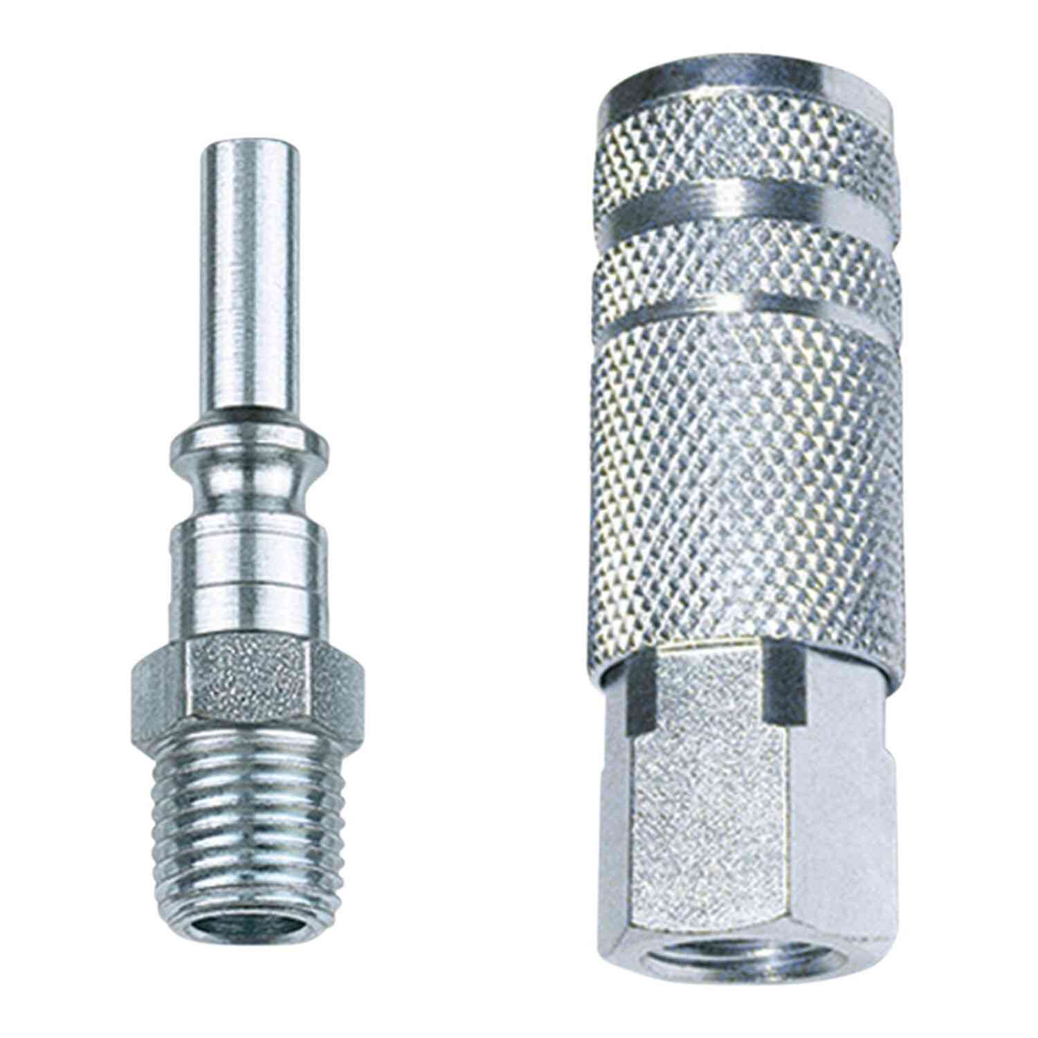Tru-Flate Coupler Plug Set 1/4 Lin Steel