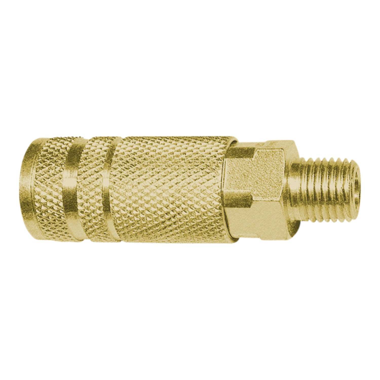 Tru-Flate Coupler C27 Stl 1/4 Lin 1/4mpt