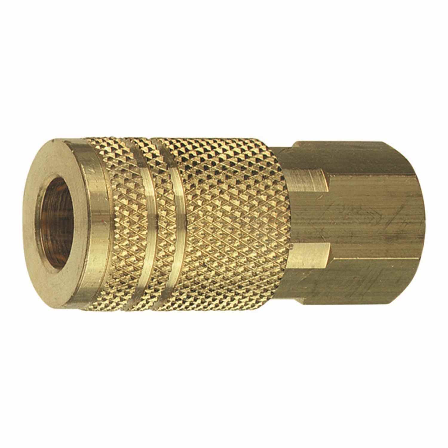 Tru-Flate Coupler C26 Stl 3/8 Im 3/8fpt