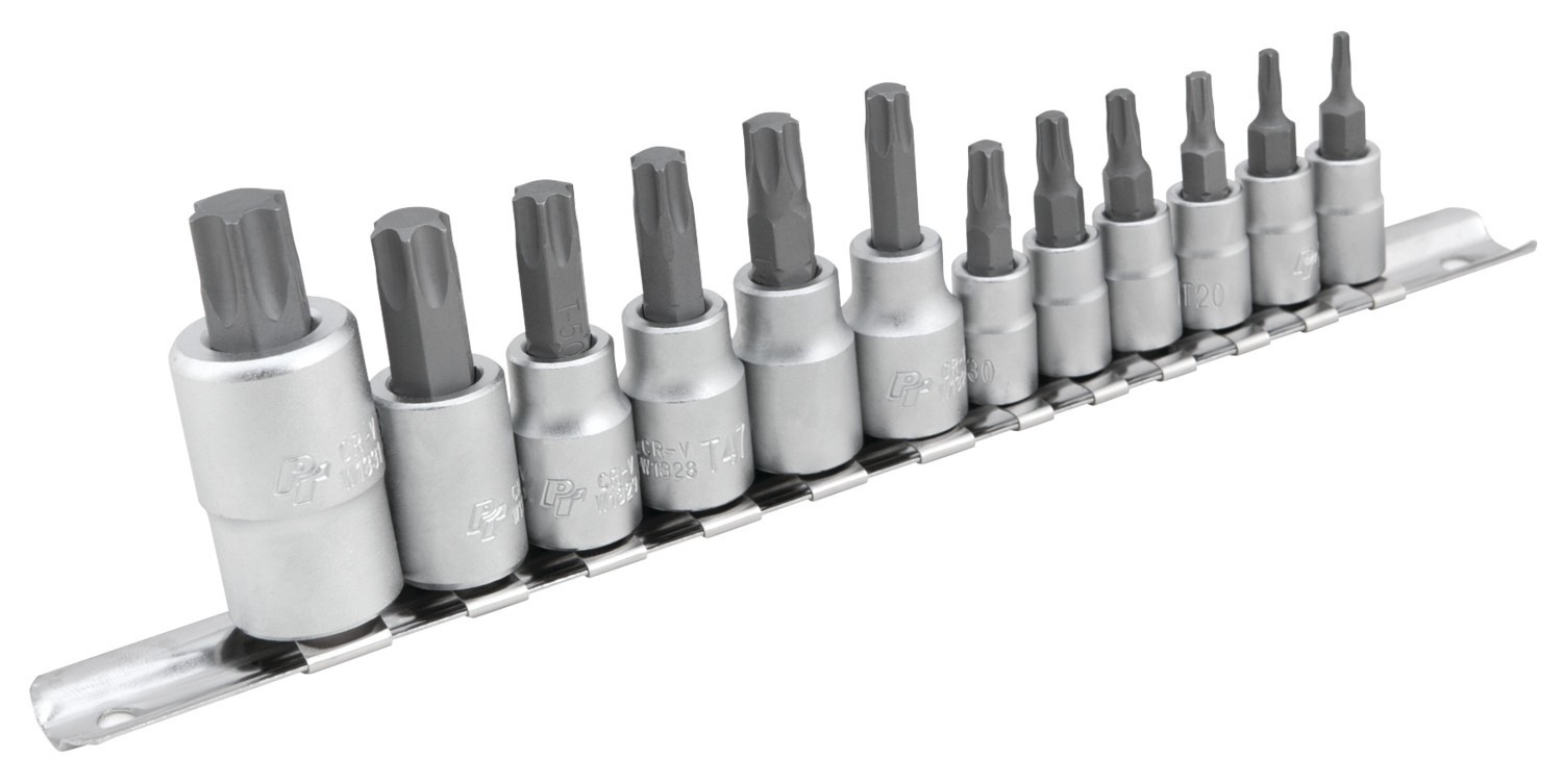 Wilmar Hand Tools 12-Pc Star Bit Socket Set