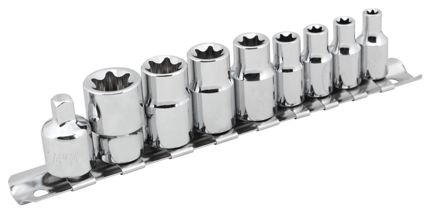 Wilmar Hand Tools 9-Pc External Star Socket Set