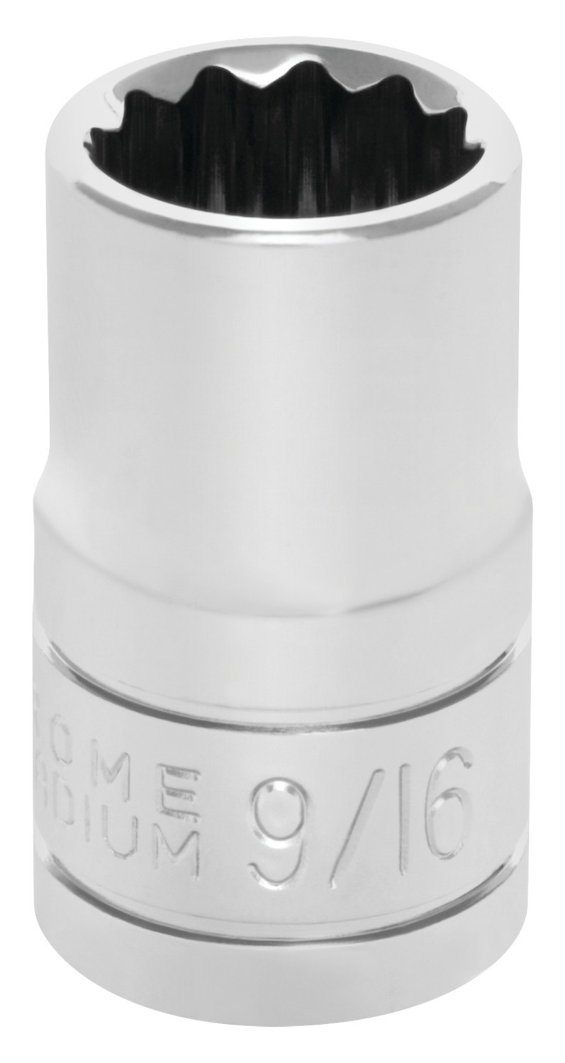 Wilmar Hand Tools 1/2 In Dr. 12 Pt Socket 9/16 In